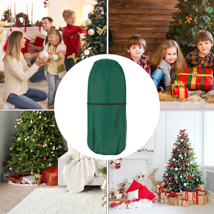 Robuste Weihnachtsbaumabdeckung, robuste Abdeckung für künstliche Bäume, aufrecht, verstellbar, reis