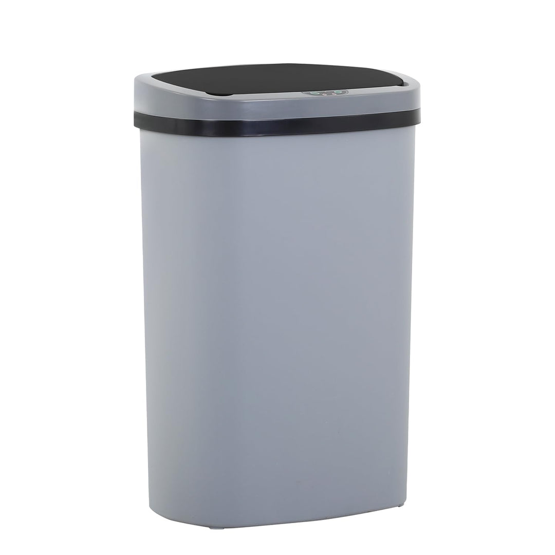 FDW Mülleimer mit Sensor &amp; Deckel, Kunststoff, 50 L Küchenmülleimer, Smart, Automatisch, Berührungsl