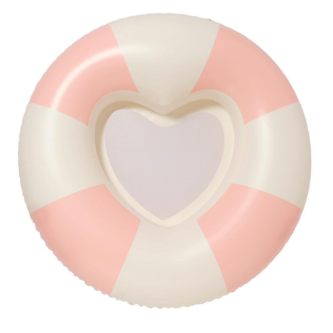 Sunnylife Luxe Tube Pool Ring für Damen, rosa streifen