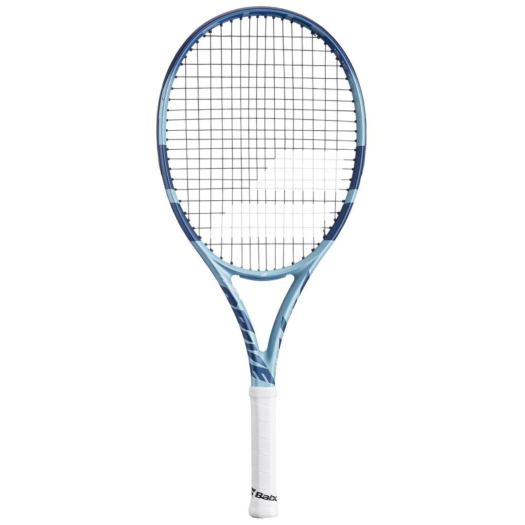 Babolat, Tennisschläger Modell Pure Drive Junior, Farbe Blau, Graphitrahmen, Besaitungsplan 16x19 16
