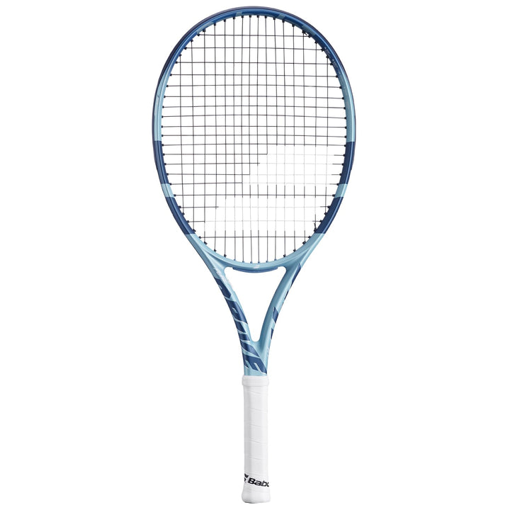 Babolat, Tennisschläger Modell Pure Drive Junior, Farbe Blau, Graphitrahmen, Besaitungsplan 16x19 16