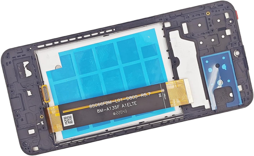 ZTOOYO Ersatzdisplay für Samsung Galaxy A13 4G mit Rahmen für Samsung A13 LTE Bildschirm Ersatzset A