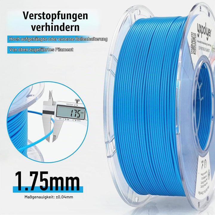YXPOLYER Flexibles PLA Pro 3D-Drucker-Filament für Airless Basketball luftlose Basketbälle, leichtes