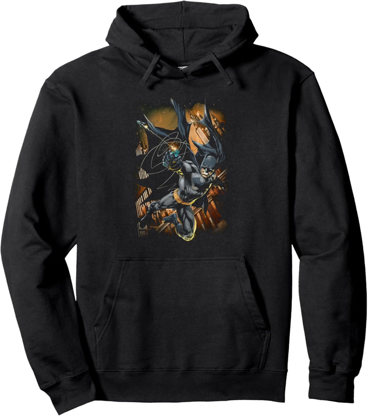 Batman Grapple Fire Pullover Hoodie