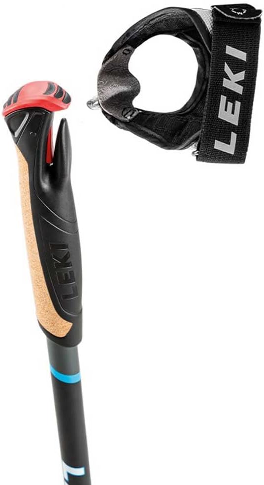 LEKI Goods 120cm cyan-schwarz-weiss, 120cm cyan-schwarz-weiss