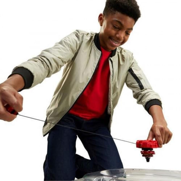 Beyblade X Soar Phoenix 9-60GF Deluxe Schnur-Starter Set, mit 1 Starter und 1 Kreisel, mit X-Celerat