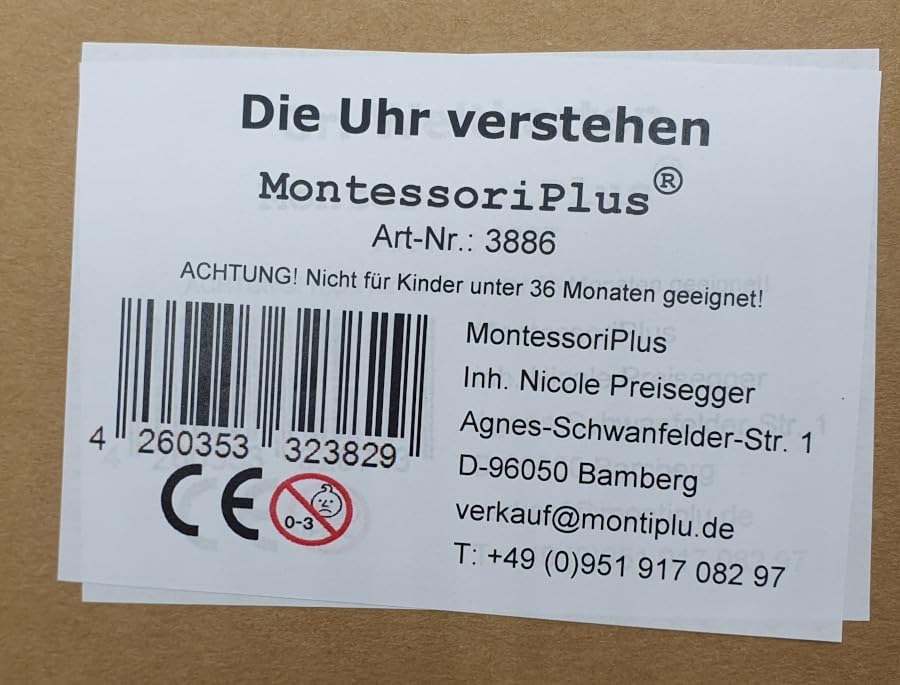 endlich die Uhrzeit verstehen mit Lernuhr, 110 Lernkarten inkl. Selbstkontrolle, Montessori-Lernmate