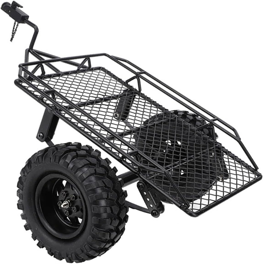 Omabeta Metalleimer-Anhänger, RC-Zubehör RC-Anhänger Metall-Upgrade-Zubehör Leichtgewicht für 1/10 R