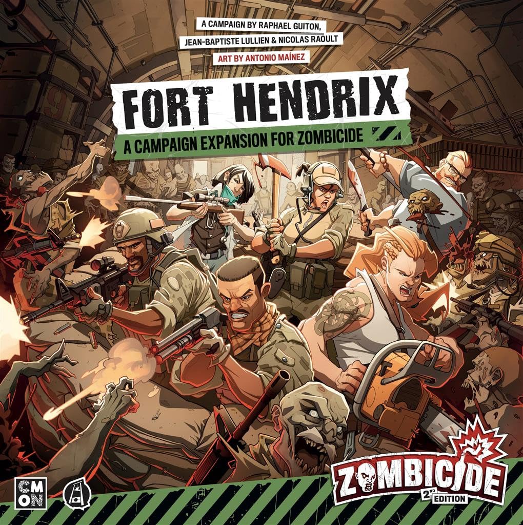 Zombicide – 2. Edition – Fort Hendrix – Französische Version