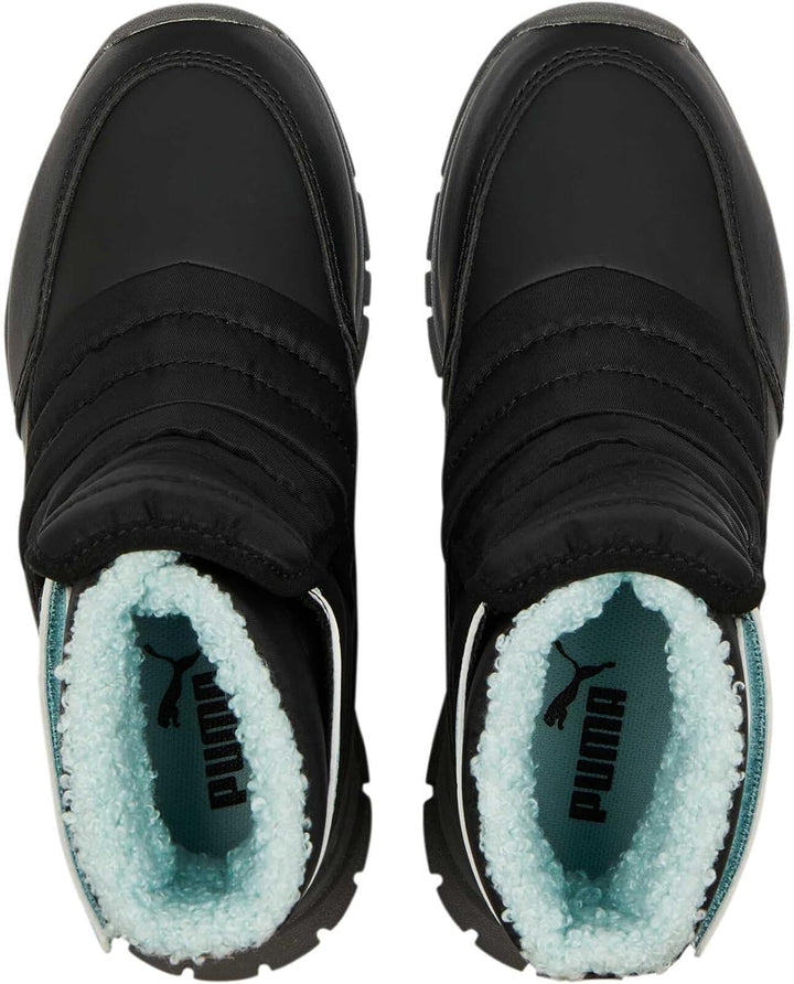 PUMA Unisex Kinder Nieve Boot WTR Ac Ps Sneaker 29 EU Puma Black Puma Black, 29 EU Puma Black Puma B