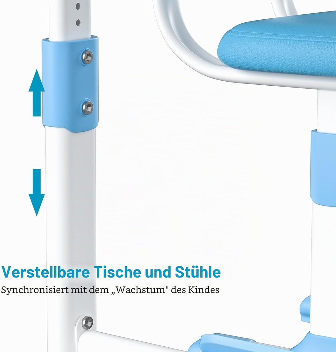 Kinder-Schreibtisch- und Stuhl-Set, Kinderschreibtische, Jungen-Mädchen-Schreibtisch für Kinderzimme