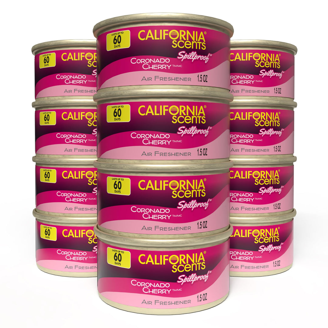 California Scents Car Scents Autoduft Lufterfrischer Duftdosen Air Freshener, Coronado Cherry , 42g