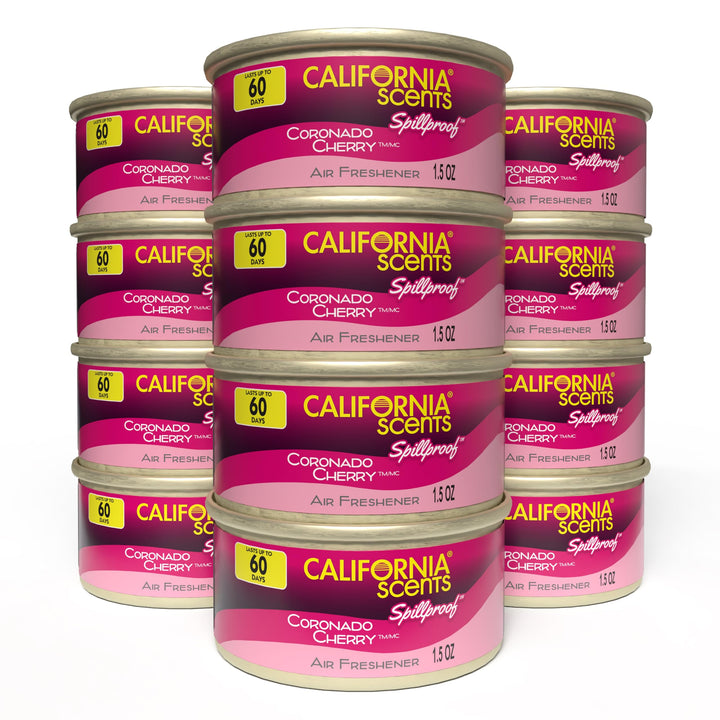 California Scents Car Scents Autoduft Lufterfrischer Duftdosen Air Freshener, Coronado Cherry , 42g