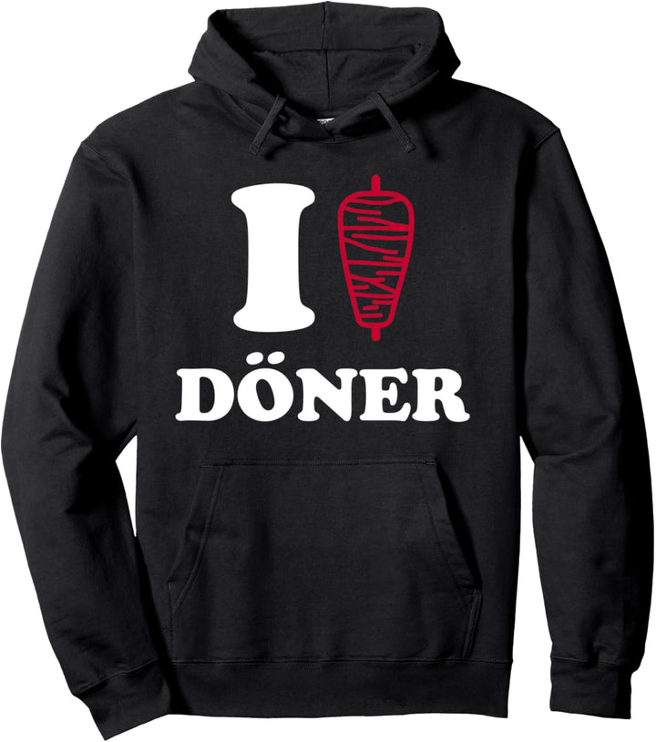 Ich liebe Döner Pullover Hoodie