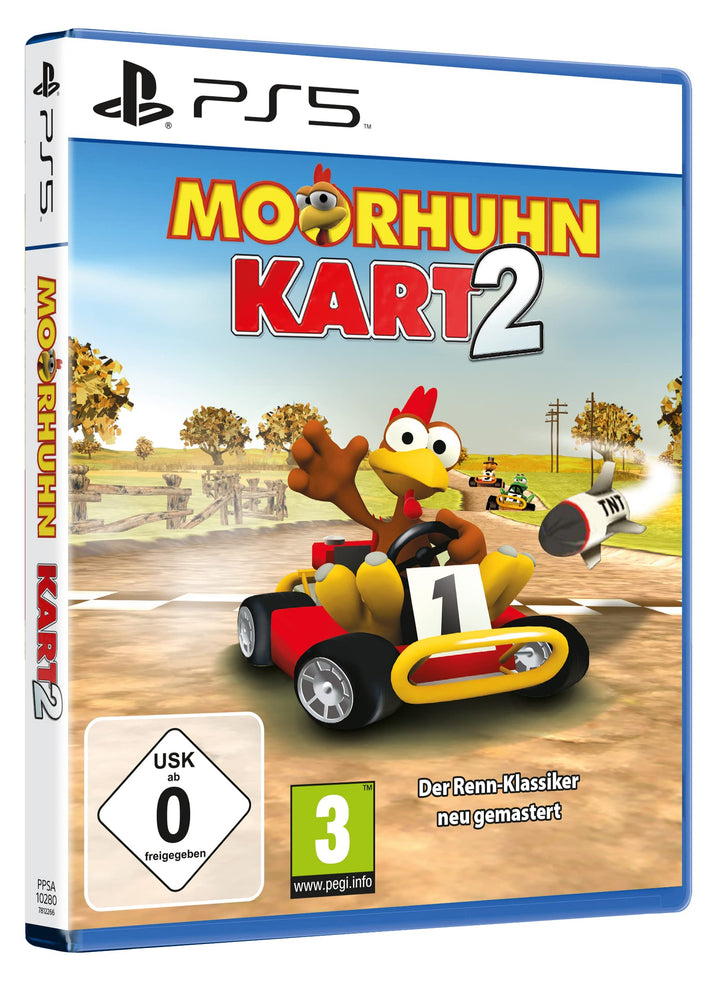 Moorhuhn Kart 2 - Familien Rennspiel - der Renn Klassiker für PS5