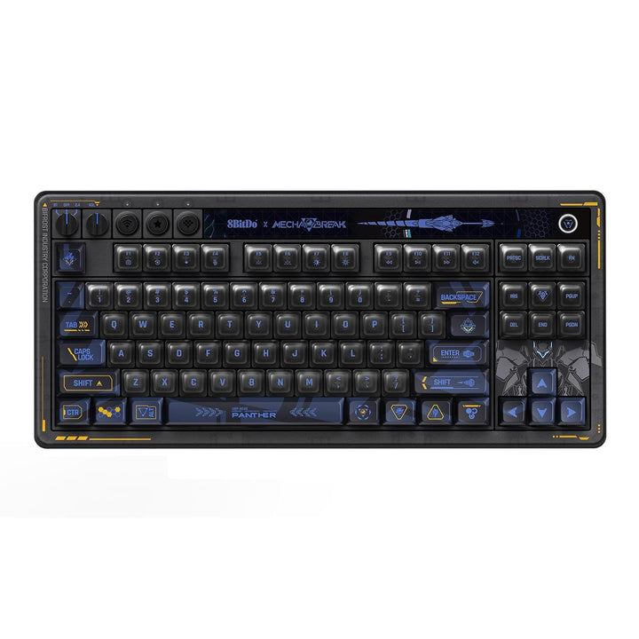 8Bitdo Retro 87 Mechanical Keyboard with Hot-Swappable Kailh Switches, RGB Backlight, Programmable B