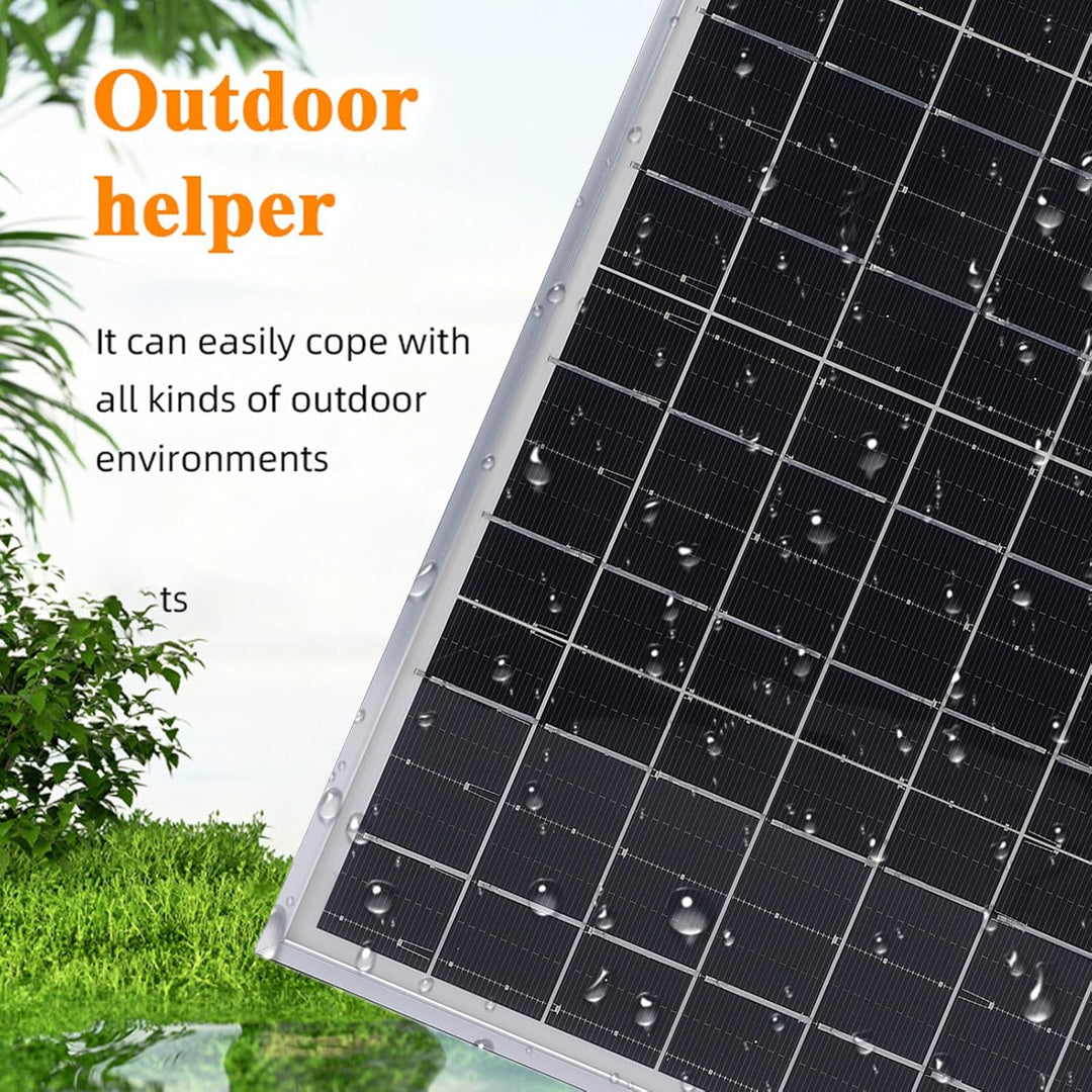 Tragbare Sonnenkollektoren 15W 12V 24V Auto Adaptatives Solarmodul Kit Mit 60A Controller Wasserschu