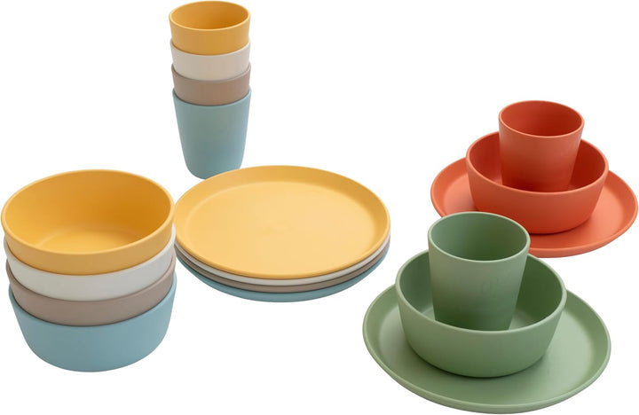 Betzold Geschirr-Set, 3-teilig Grün, Grün
