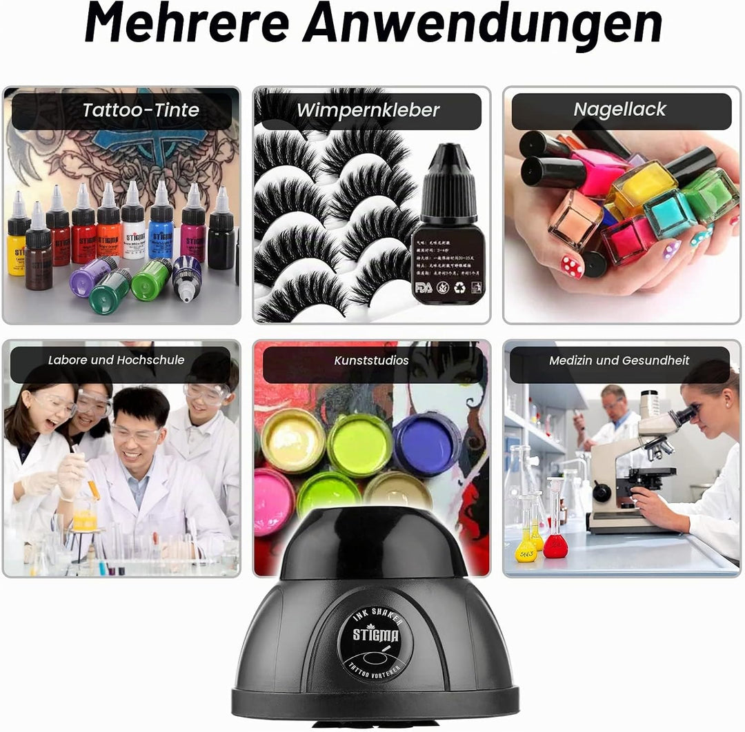 STIGMA Wireless Mini Vortex Mixer 5200rpm Labor Vortex Mixer Shaker mit USB Tintenmischer für Tinte