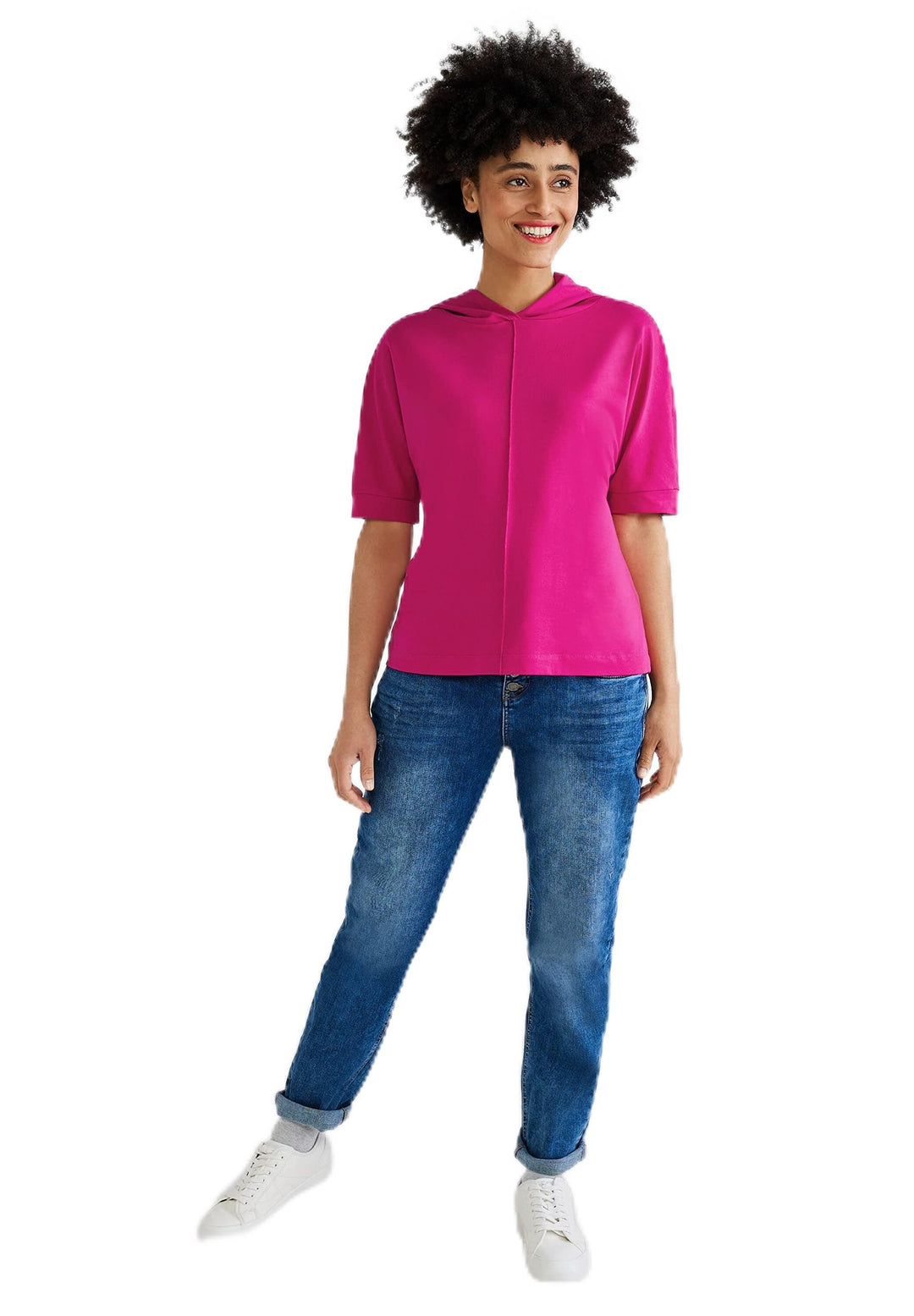 Street One Damen Kapuzenshirt 38 Nu Pink, 38 Nu Pink