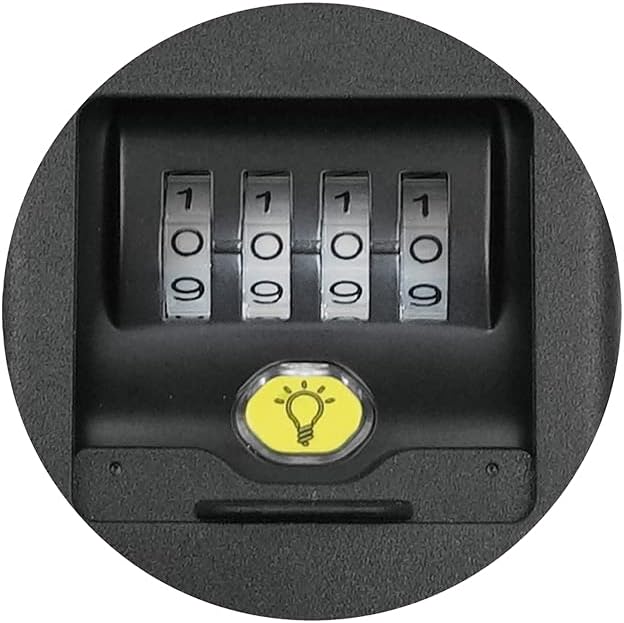 Surf Logic Key Security Lock LED Black