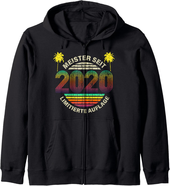 Meister Seit 2020 Meister-Prüfung Geschenk Kapuzenjacke