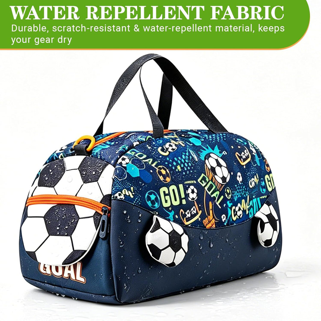 Sporttasche Kinder Niedlicher Outdoor Fussballtasche Duffle Bag Leichte Reisetasche Schwimmtasche fü