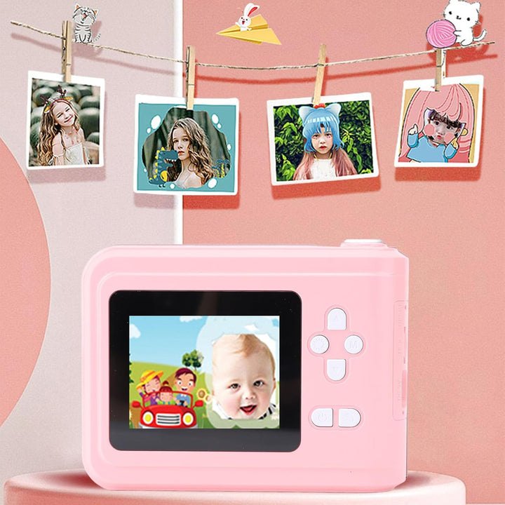 Sofortdruckkamera für Kinder, 48MP 1080p Kids Camera Sofortdruck mit 3 Rollendruckpapier, für Jungen