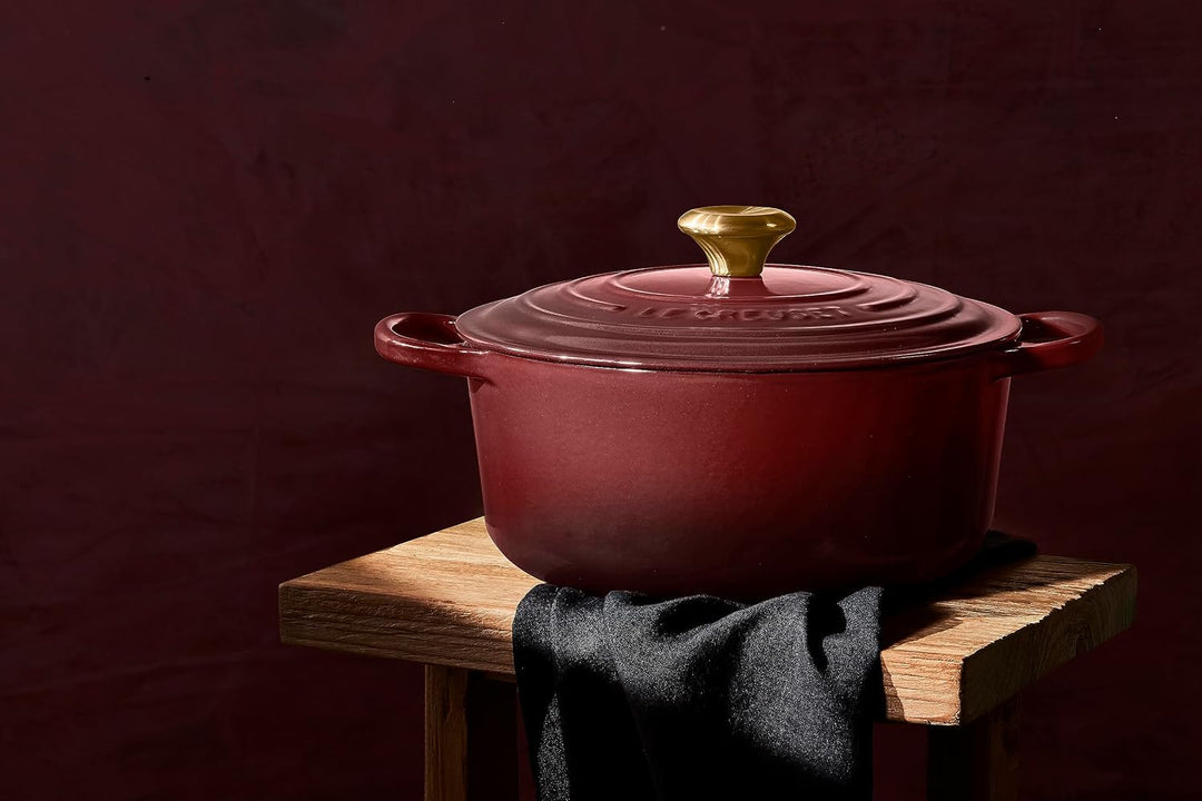 Le Creuset Signature Gusseisen-Bräter mit Deckel, Ø 28 cm, Rund, Für alle Herdarten und Induktion ge
