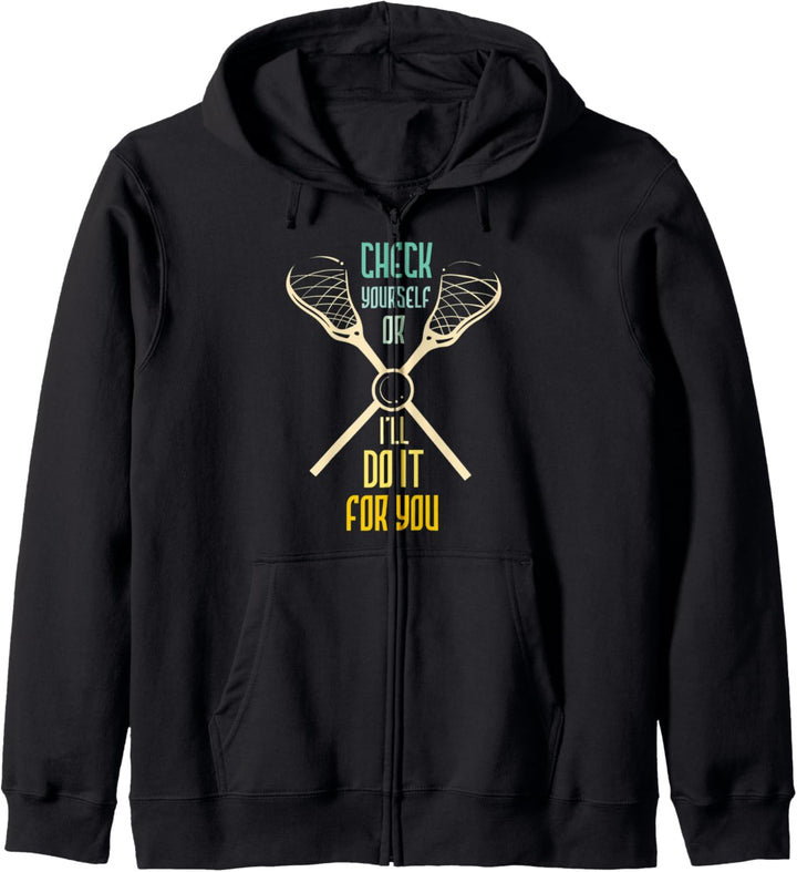 Lacrosse Spieler I Lacrosse Kapuzenjacke