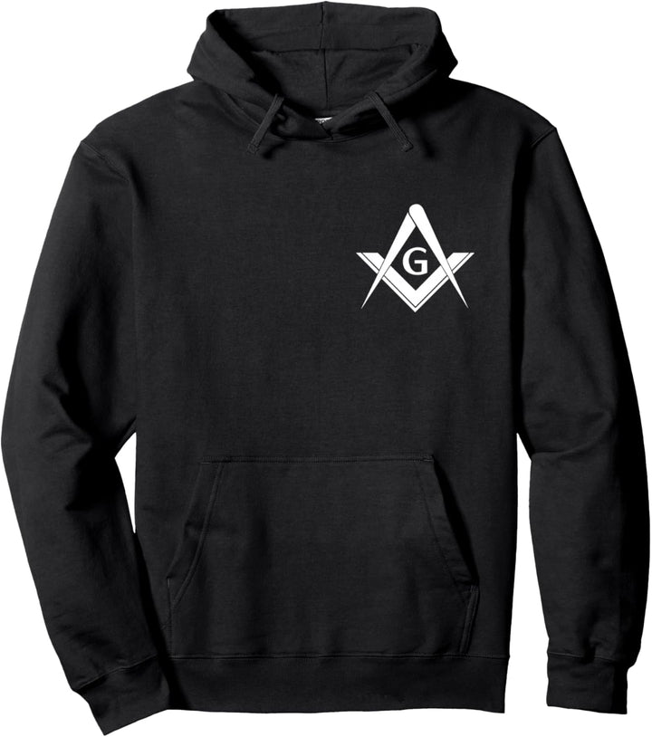 Freimaurer Symbol Zeichen G Gott Zirkel Winkel Emblem Loge Pullover Hoodie