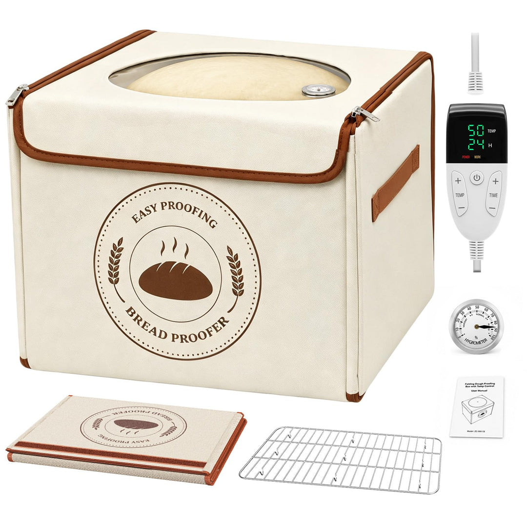 Brot Gärbox 21–50℃ Temperaturregelung, 24H Timer
