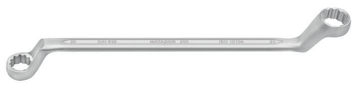 MATADOR Doppelringschlüssel, 20 x 22 mm, 0200 2022 Metrisch 20 x 22 MM, Metrisch 20 x 22 MM