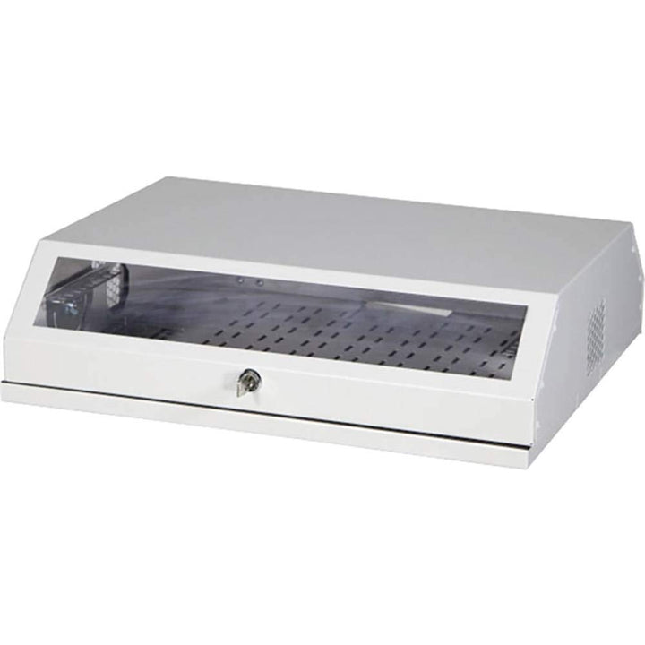 EFB-Elektronik 19" Wandgehäuse 3HE vertikal +5HE horizontal, RAL9010