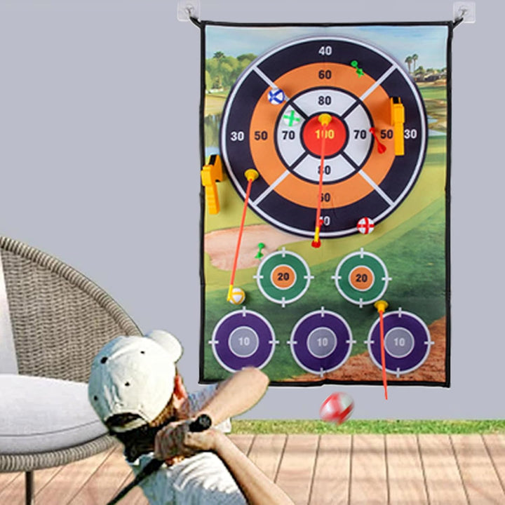 Chip-and-Stick-Golfspiel, Golf-Dart-Chipping-Spiel | Doppelseitige Übungsmatte Golf-Chipping-Spiel -