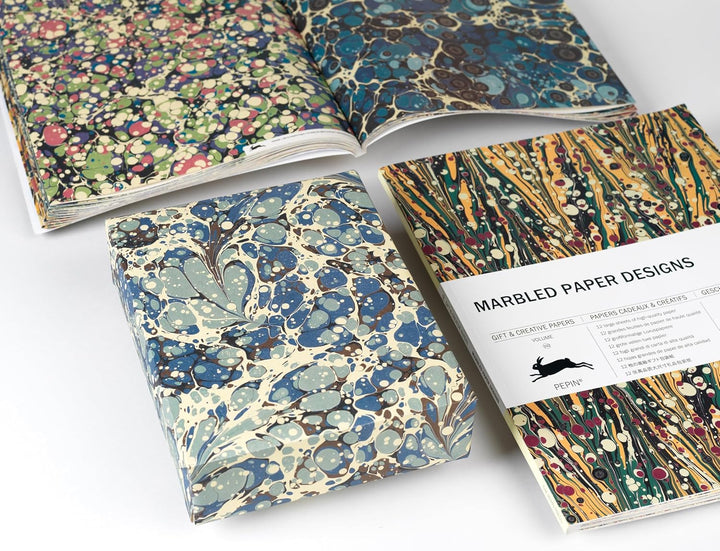 Marbled Paper Designs: Gift &amp; Creative Paper Book Vol. 102 (Gift &amp; creative papers, 102), Taschenbuc