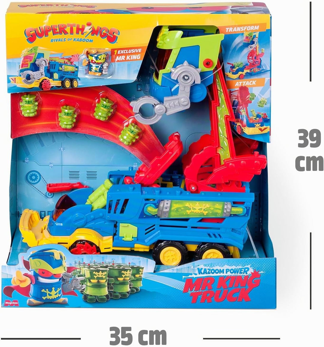 SUPERTHINGS KAZOOM Power - Mr. King Truck aus der TV-Serie Kazoom Power enthält 1 Mr. King Truck, 1
