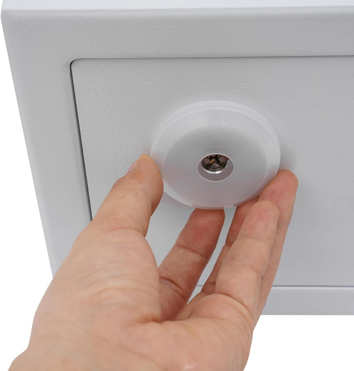 Tresor Safe mit Einwurfschlitz – Spartresor aus Stahl (4,6L) – Münzbetrieben, Mechanisches Schlüssel
