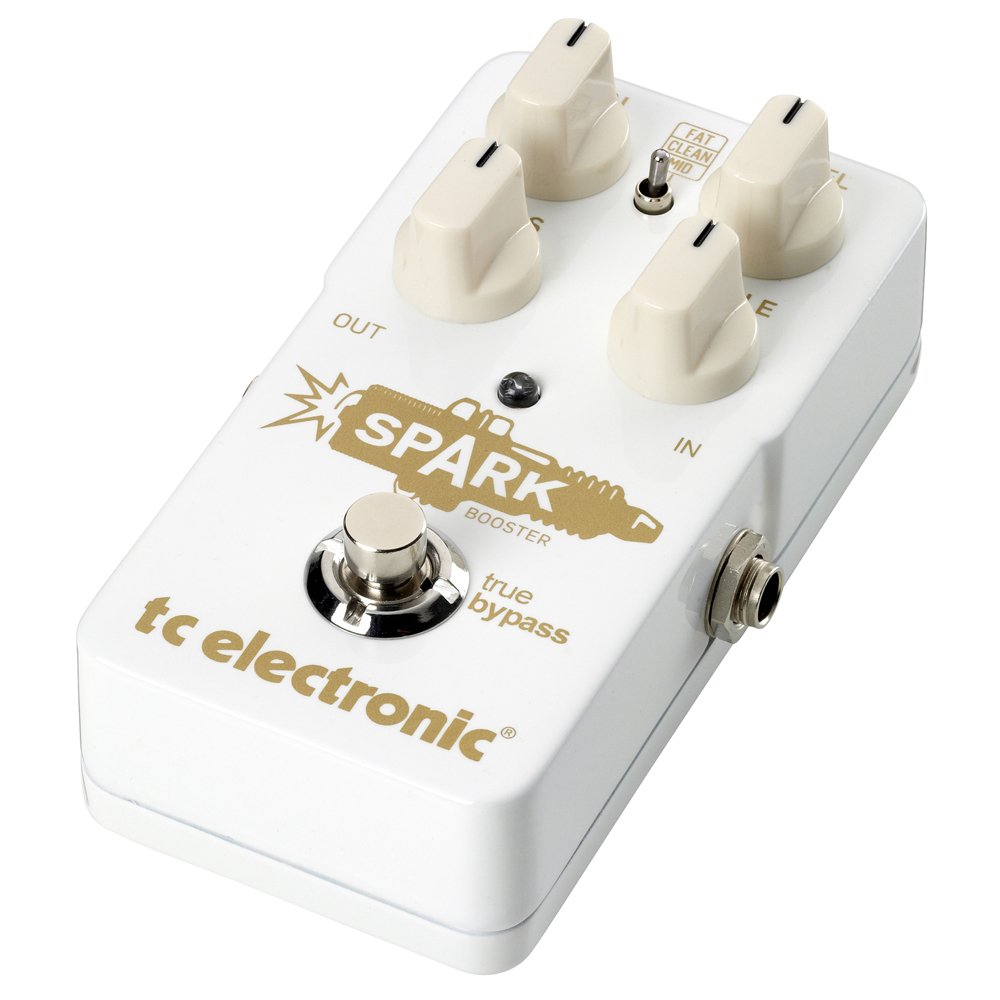 TC Electronic SPARK BOOSTER Fantastisches Booster-Pedal mit Gain-Regler und aktivem EQ, SPARK BOOSTE