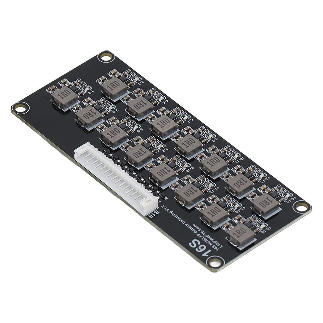 Kadimendium Active Equalizer Balancer 16S Batterie-Equalizer mit Kabel Induktiver Akkupack Balancer