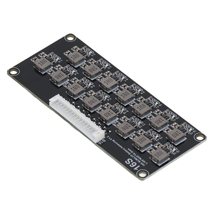 Kadimendium Active Equalizer Balancer 16S Batterie-Equalizer mit Kabel Induktiver Akkupack Balancer