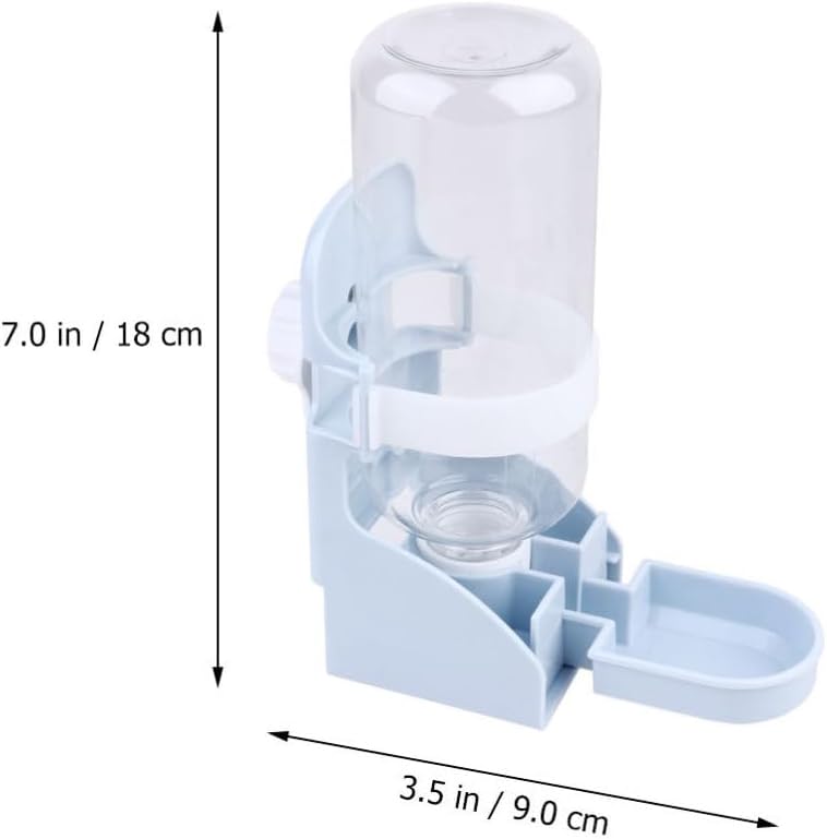 Automatischer Wasserspender aus ABS 500ml Blau für Haustiere
