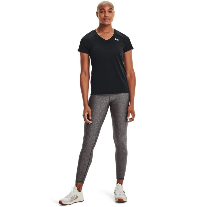 Under Armour Damen Fitness T-shirt XS Schwarz, XS Schwarz
