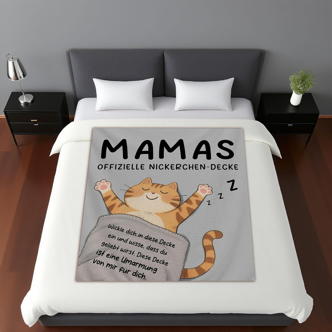 Amorea Sohnes offizielle Nickerchen-Decke Lustige Decke für den Sohn von Mama Papa Geburtstag Abschl
