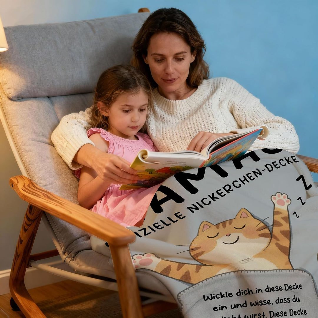 Amorea Sohnes offizielle Nickerchen-Decke Lustige Decke für den Sohn von Mama Papa Geburtstag Abschl