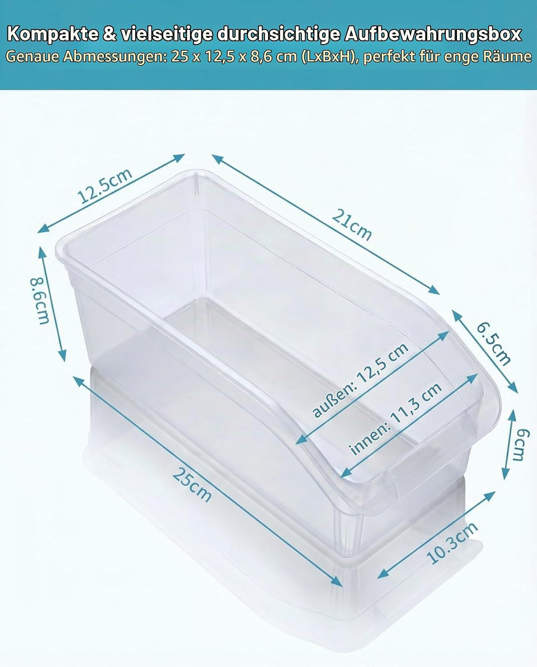 10PC Schminktisch Organizer Schubladenorganizer für Küchenutensilien, Vorratsschrank-Snacks, Kosmeti