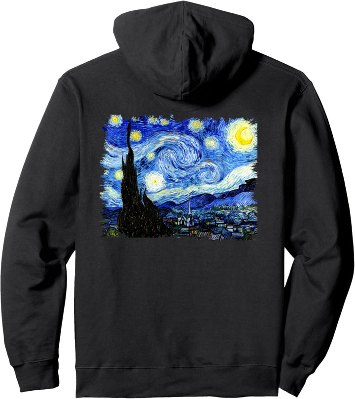 Vincent van Gogh Sternennacht Berühmte Kunst Stilvoll Pullover Hoodie