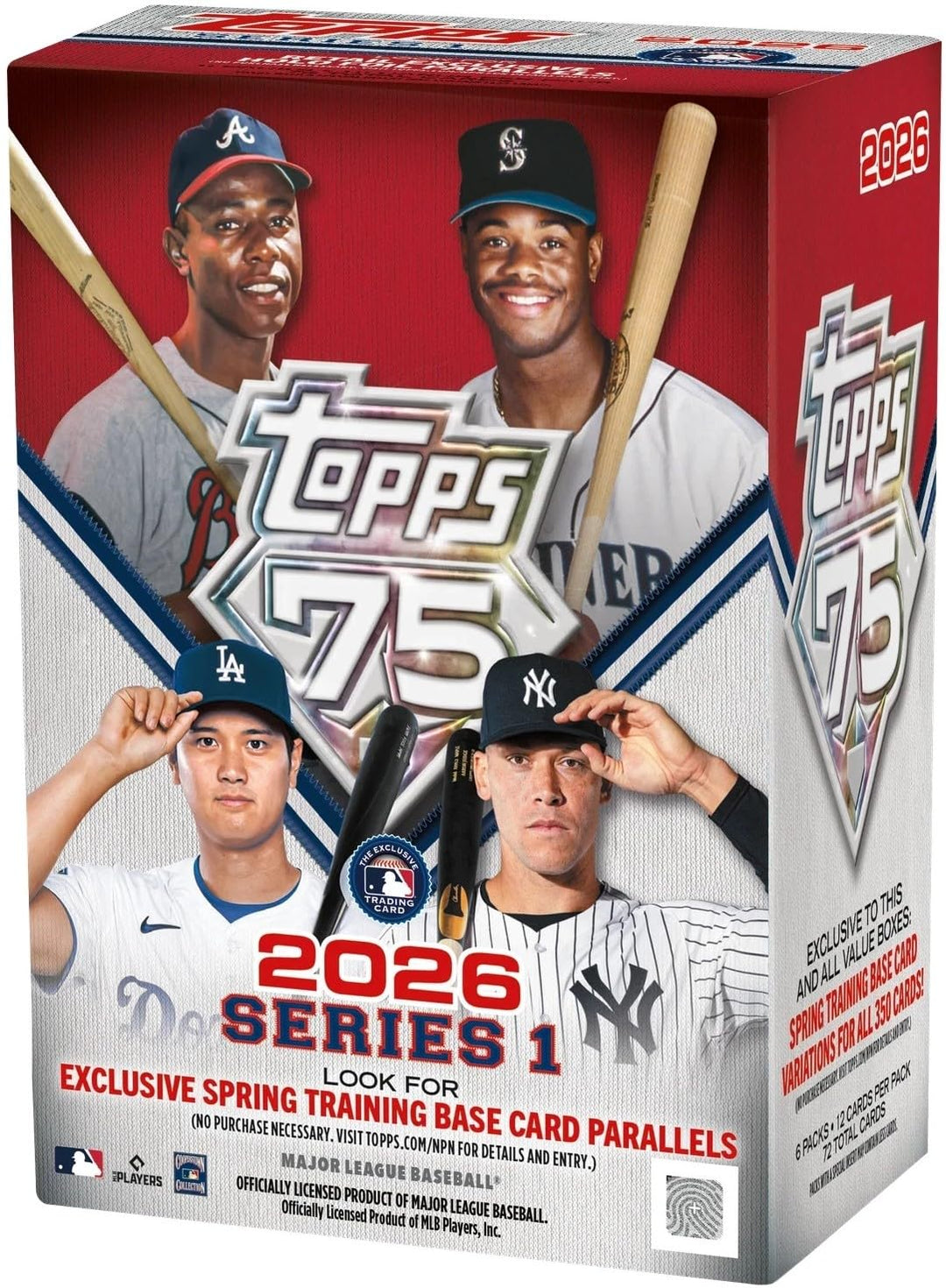 2026 Topps Baseball Series 1 Vorteils-Blaster-Box