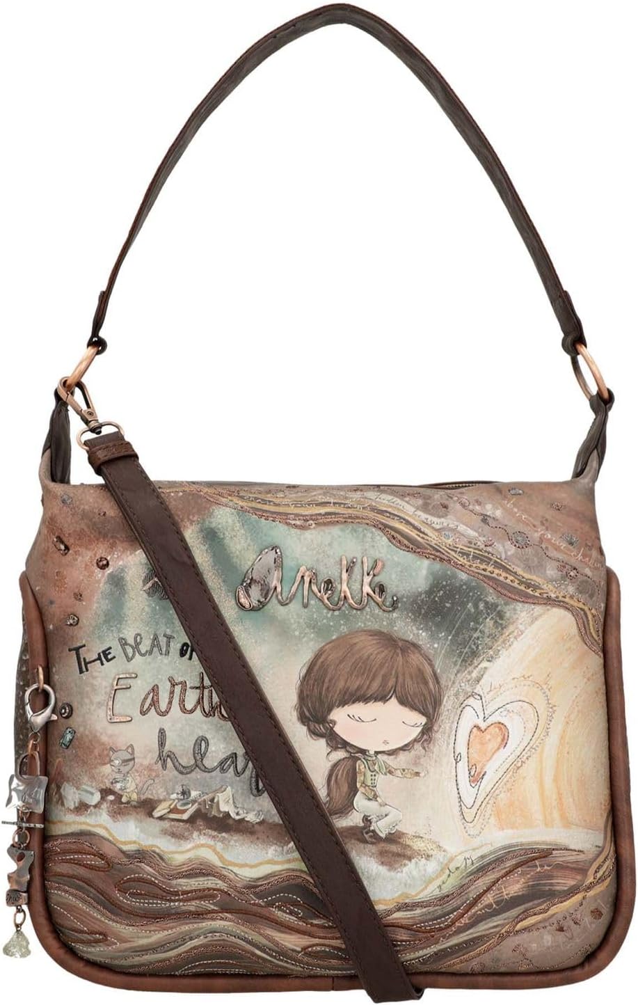 Anekke Schultertasche Umhängetasche Core Crossbody Bag Multicolor mehrfarbig