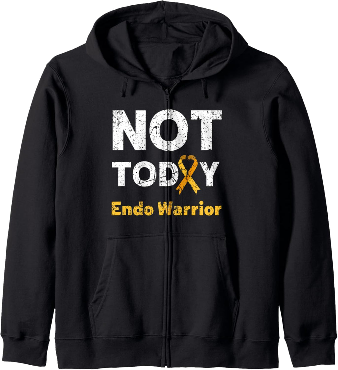 Endometriose Awareness Endo Warrior Support Tee Kapuzenjacke